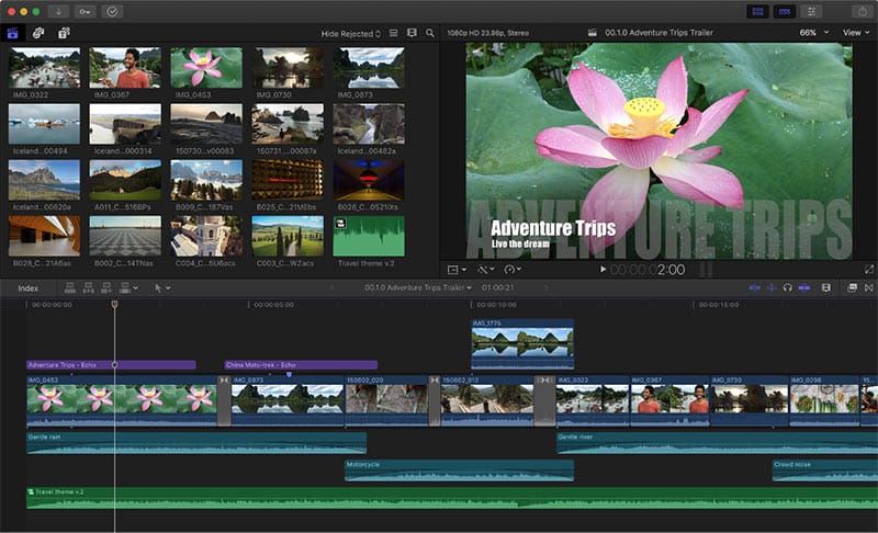 Editor de Vìdeo Final Cut Pro X